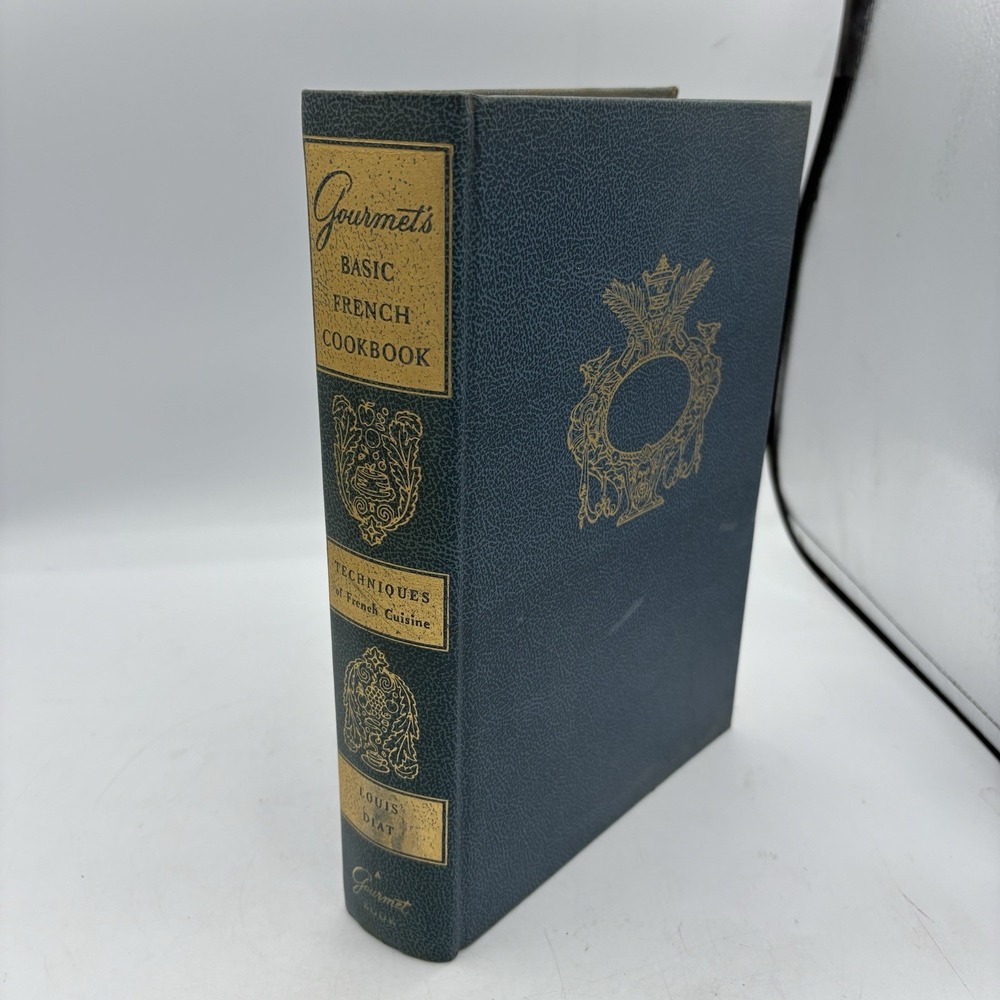 Gourmet's Basic French Cookbook Diat Cuisine Techniques 1st Ed 3rd Print 1968‎